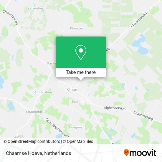 Chaamse Hoeve map