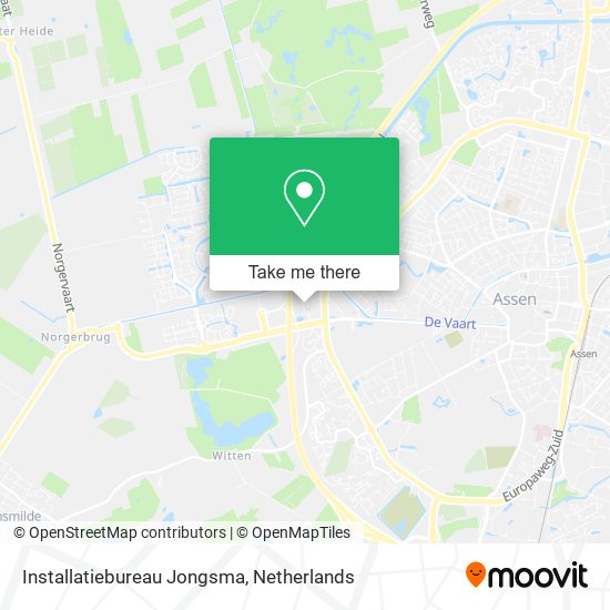 Installatiebureau Jongsma map