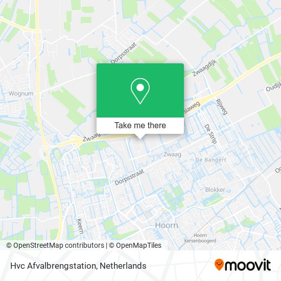 Hvc Afvalbrengstation map
