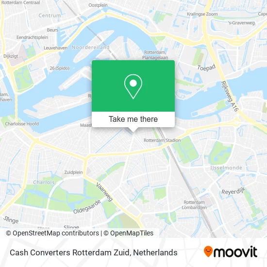 Cash Converters Rotterdam Zuid map