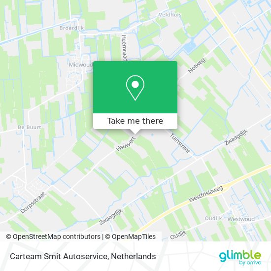 Carteam Smit Autoservice map