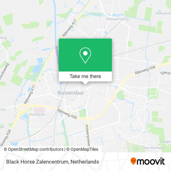Black Horse Zalencentrum map