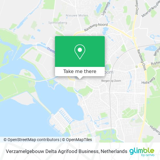 Verzamelgebouw Delta Agrifood Business map