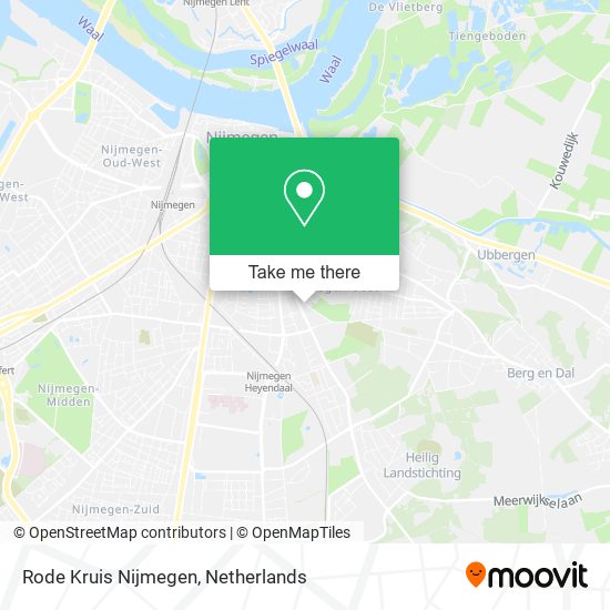 Rode Kruis Nijmegen map