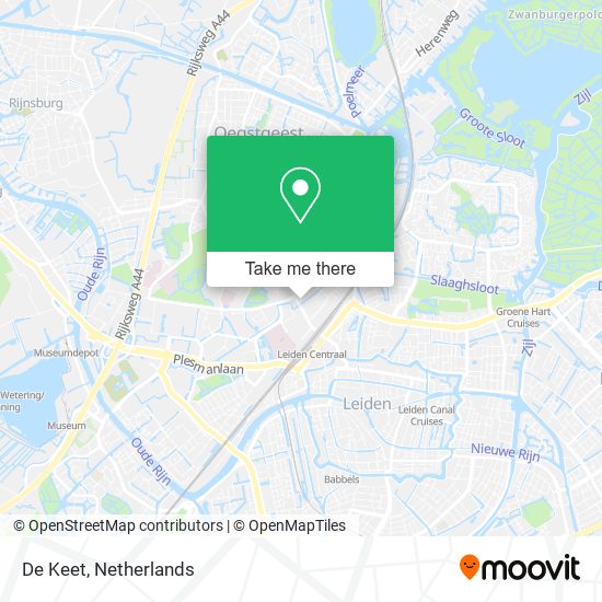 De Keet map