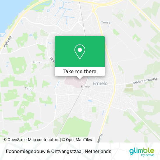 Economiegebouw & Ontvangstzaal map