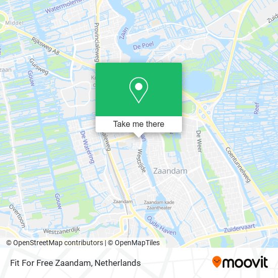 Fit For Free Zaandam map