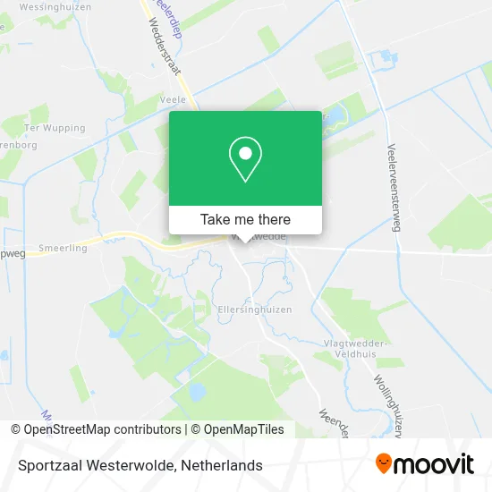 Sportzaal Westerwolde map