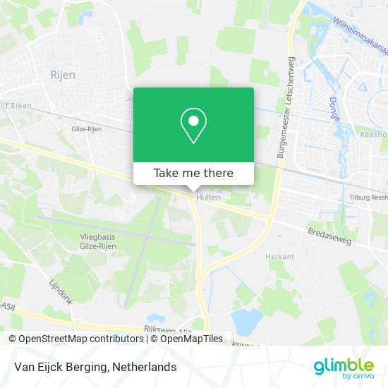 Van Eijck Berging map