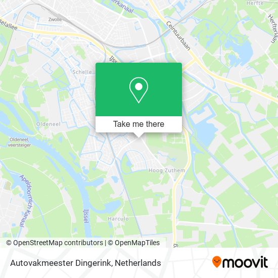 Autovakmeester Dingerink Karte