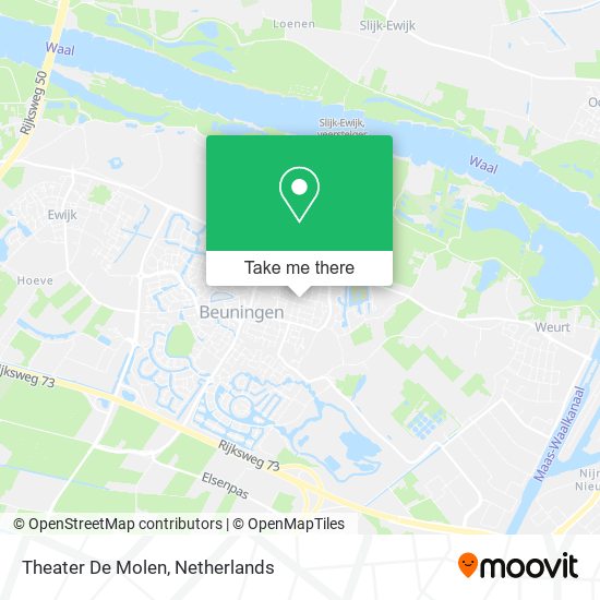 Theater De Molen Karte