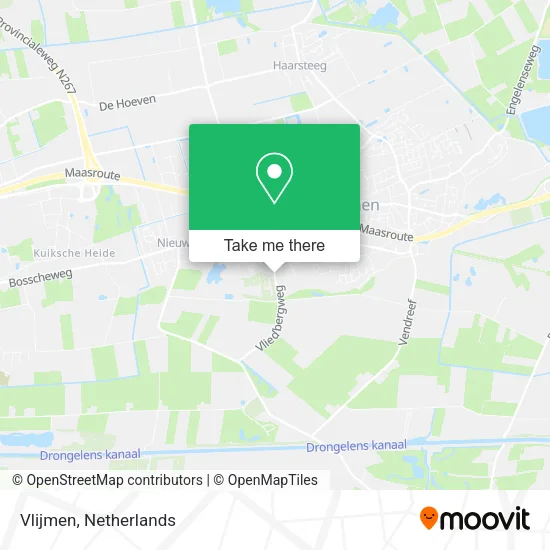 Vlijmen map