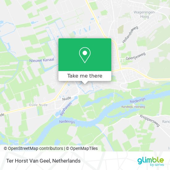 Ter Horst Van Geel map