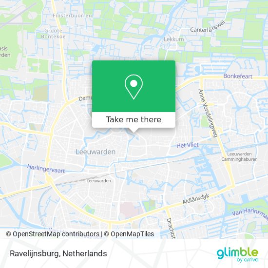 Ravelijnsburg map