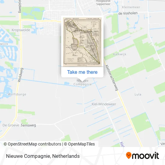Nieuwe Compagnie map