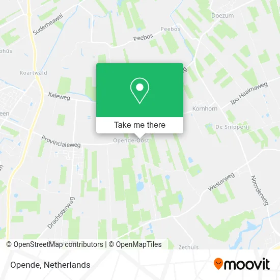 Opende map