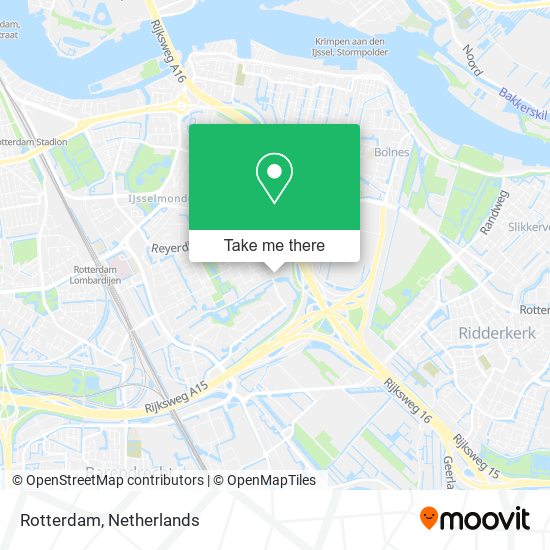 Rotterdam Karte