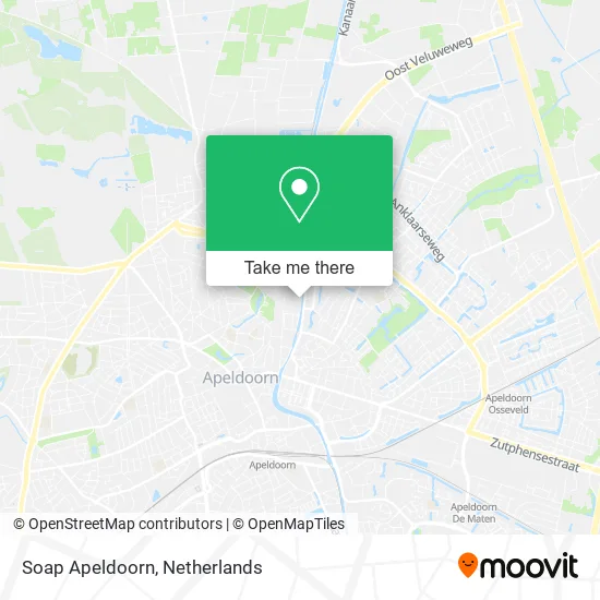 Soap Apeldoorn map