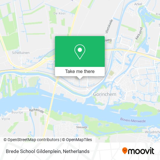 Brede School Gildenplein map