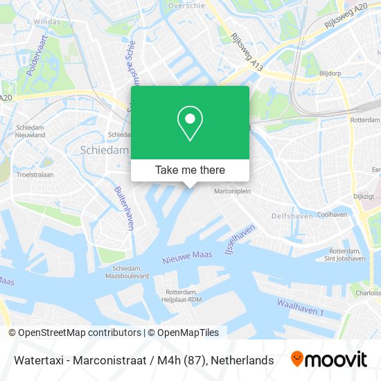 Watertaxi - Marconistraat / M4h (87) map