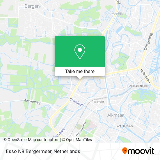 Esso N9 Bergermeer Karte