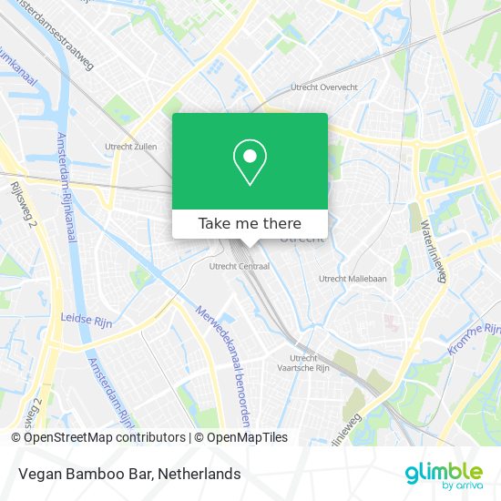 Vegan Bamboo Bar map