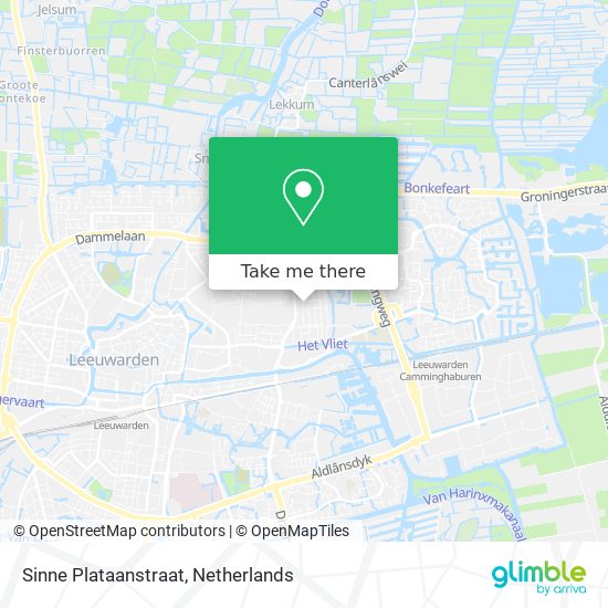 Sinne Plataanstraat map