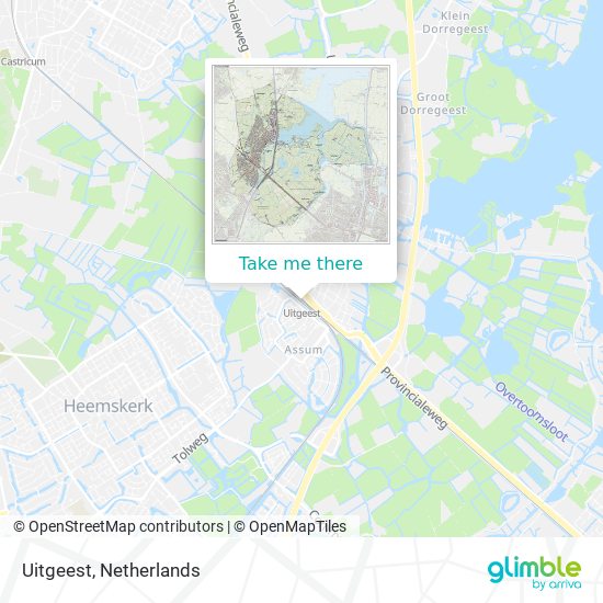 Uitgeest map