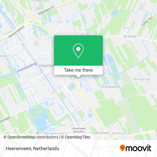 Heerenveen map