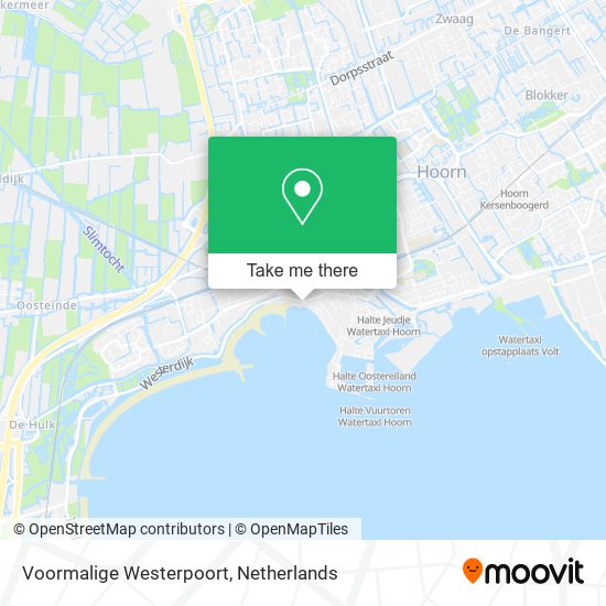 Voormalige Westerpoort map