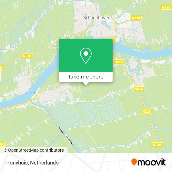 Ponyhuis map