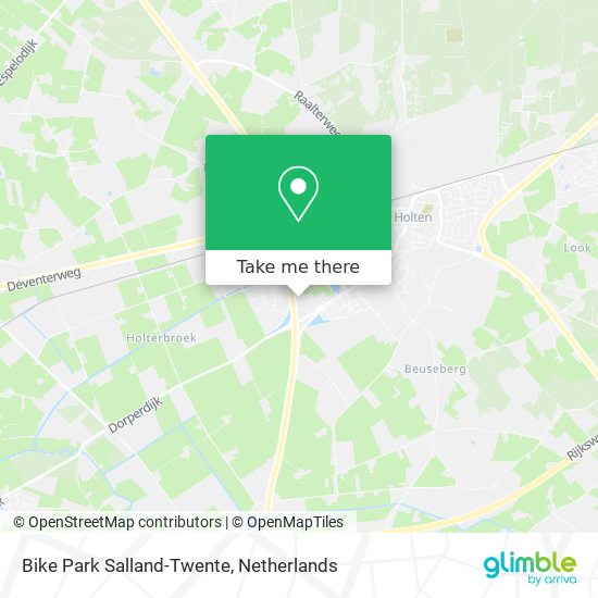 Bike Park Salland-Twente Karte