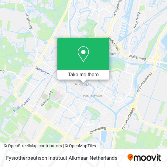 Fysiotherpeutisch Instituut Alkmaar Karte
