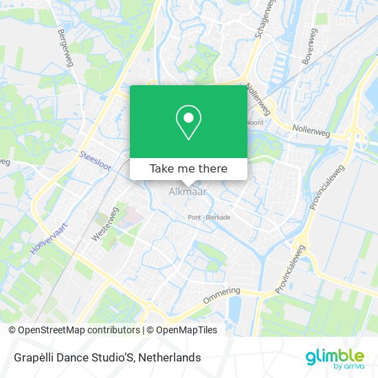 Grapèlli Dance Studio’S map