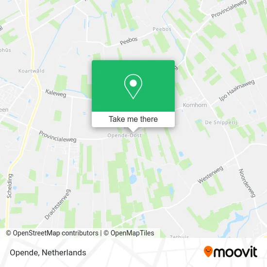 Opende map