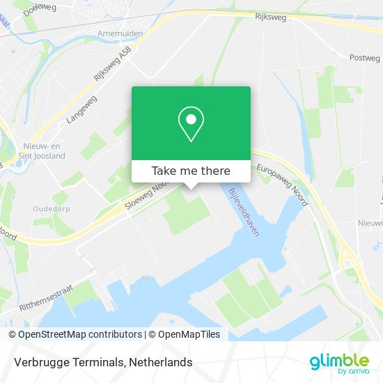 Verbrugge Terminals Karte