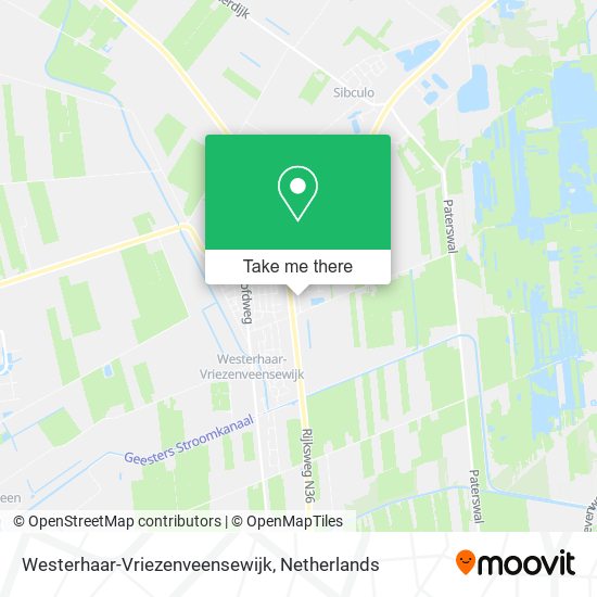 Westerhaar-Vriezenveensewijk map