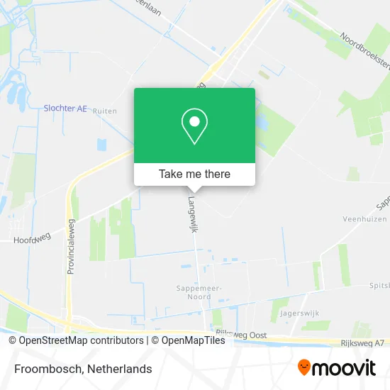 Froombosch map