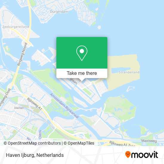 Haven Ijburg map