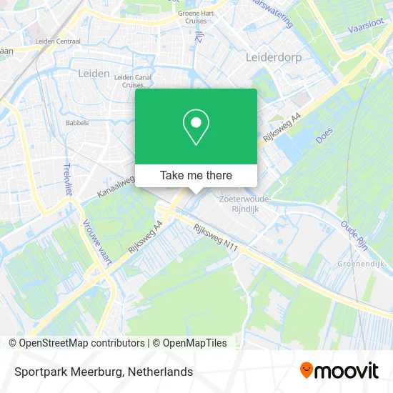 Sportpark Meerburg map