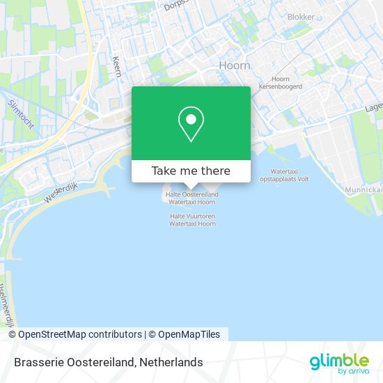 Brasserie Oostereiland map