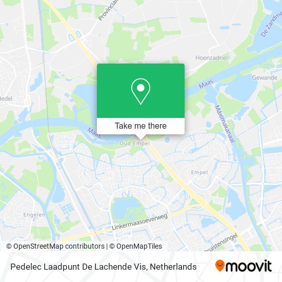 Pedelec Laadpunt De Lachende Vis map