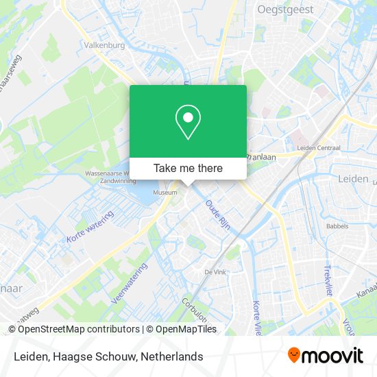 Leiden, Haagse Schouw map