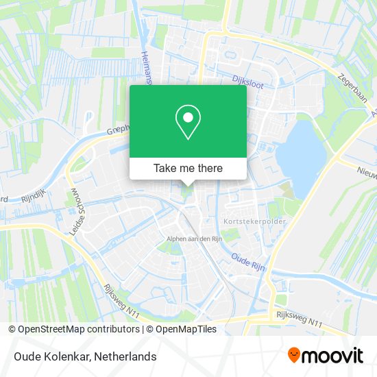 Oude Kolenkar map