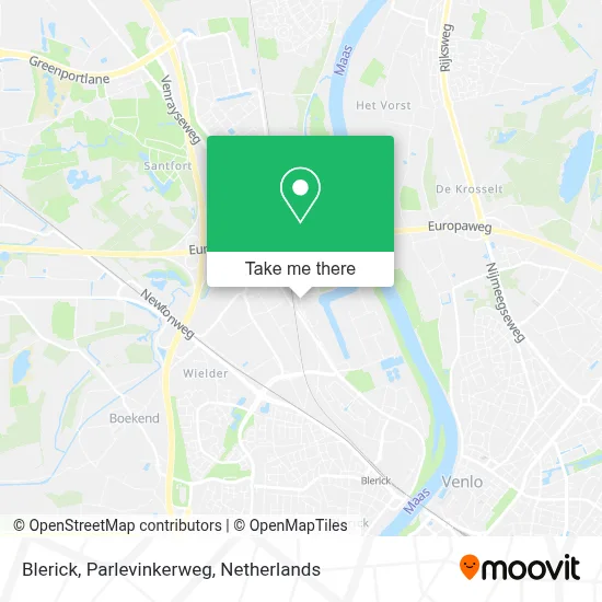 Blerick, Parlevinkerweg map