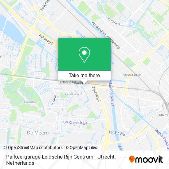 Parkeergarage Leidsche Rijn Centrum - Utrecht Karte