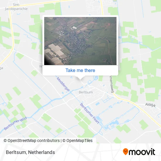 Berltsum map