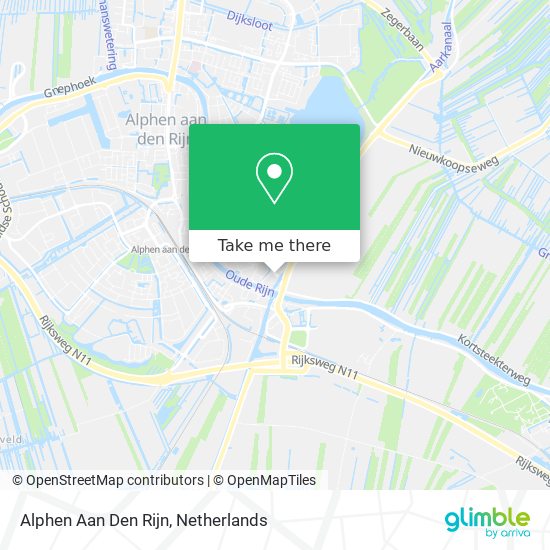 Alphen Aan Den Rijn map