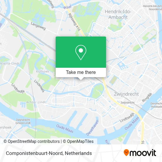 Componistenbuurt-Noord map