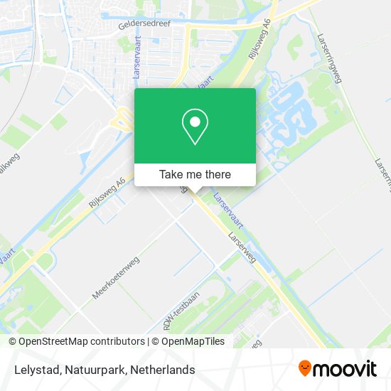 Lelystad, Natuurpark map